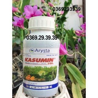 Kasumin 2sl trừ vi khuẩn, nấm bệnh gây thối nhũn, thối trái, đốm lá
