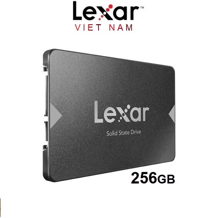 Ổ cứng SSD 128GB / 240GB / 256GB Lexar NS100 Lite 2.5” SATA III (6Gb/s) hỗ trợ cài sẵn Win 7 Win 10