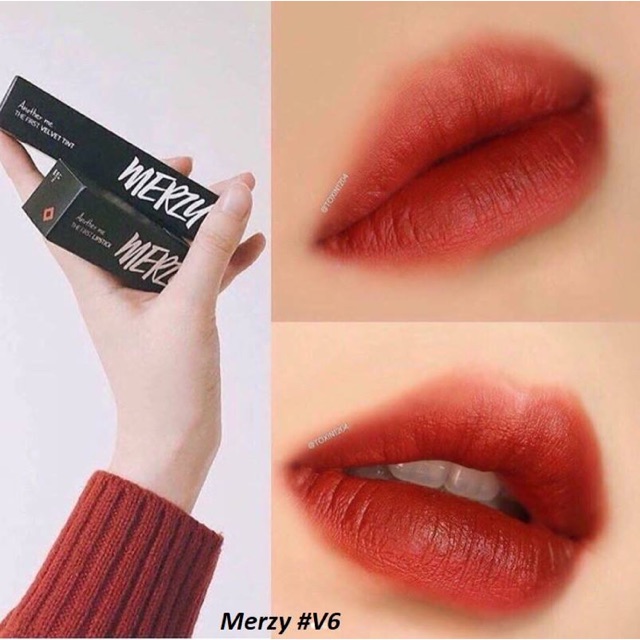 Son kem lì Merzy Another Me The First Velvet Tint Ver 1 và Ver 2 | Thế Giới Skin Care