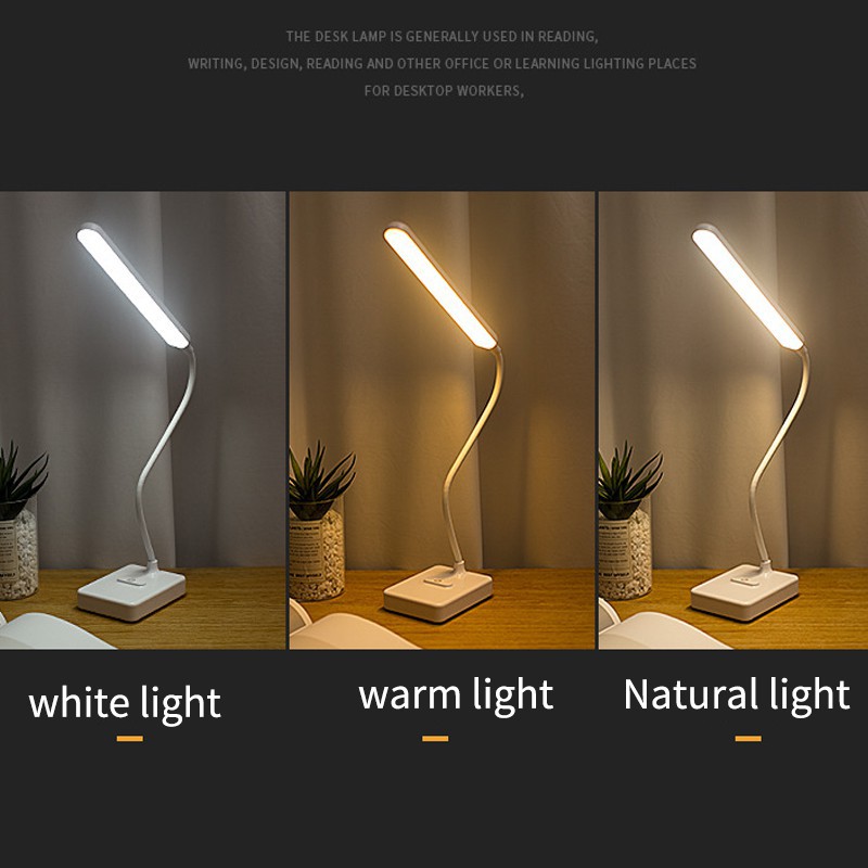 Đèn Led Để Bàn Bảo Vệ Mắt Có Thể Sạc Lại Bằng Cổng Usb Sự Bảo Vệ