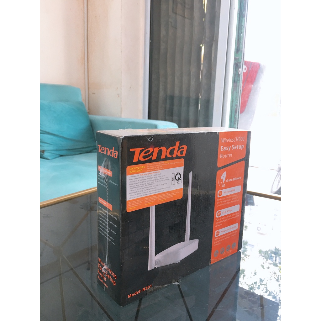 Bộ Phát Wifi 2 Râu Tenda N301