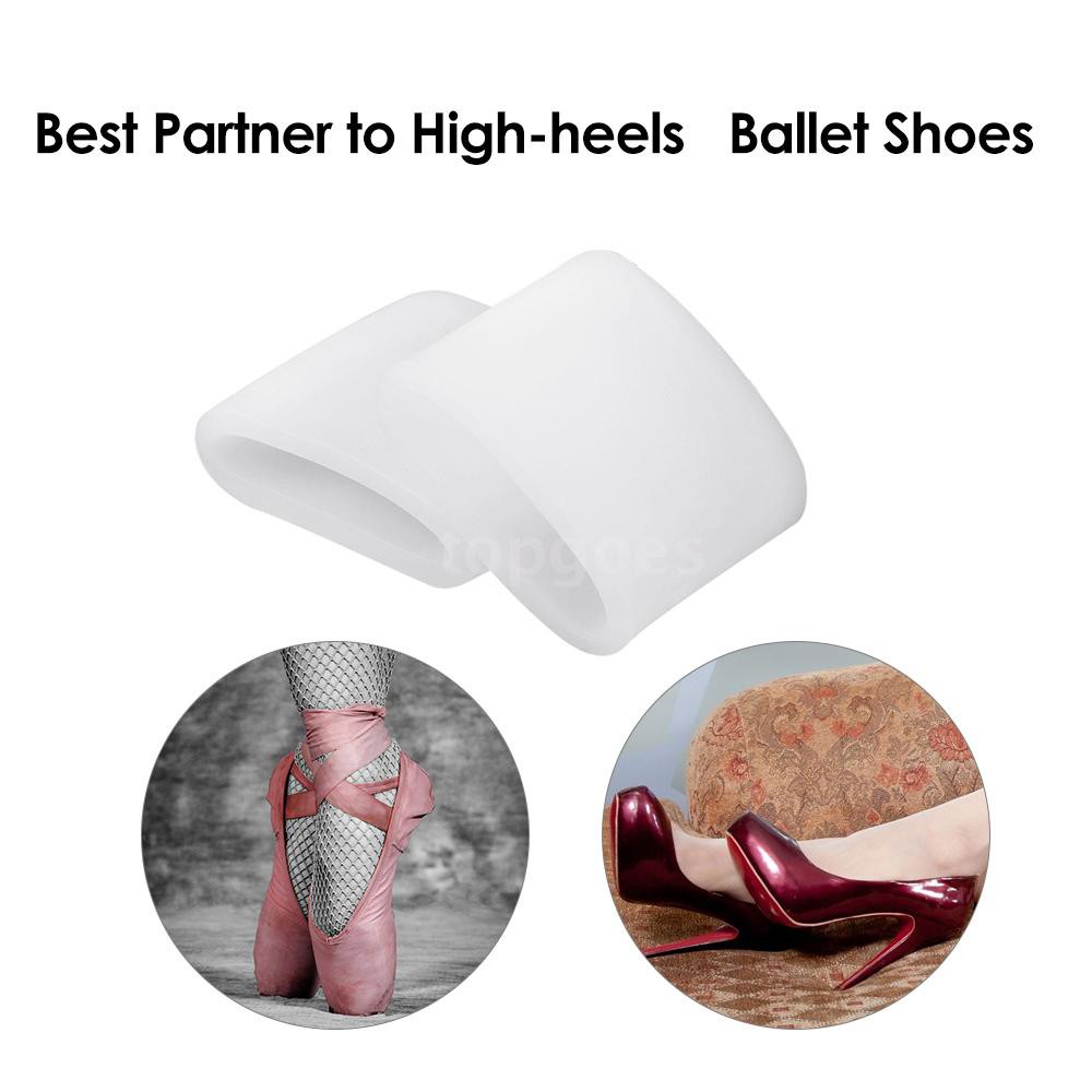 Vỏ silicone đệm bọc bảo vệ ngón chân khi mang giày ba lê giày cao gót | BigBuy360 - bigbuy360.vn