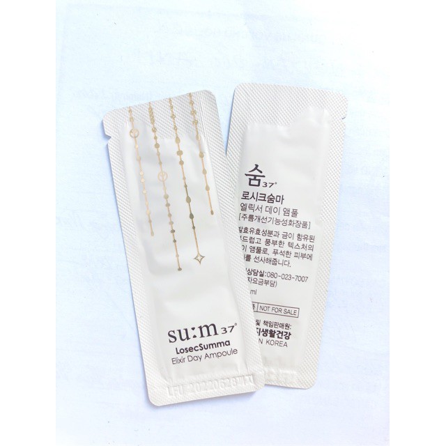 Gói Tinh Chất Vàng Sum Ngày - Su:M37 Losec Summa Elixir Day Ampoule 1ml