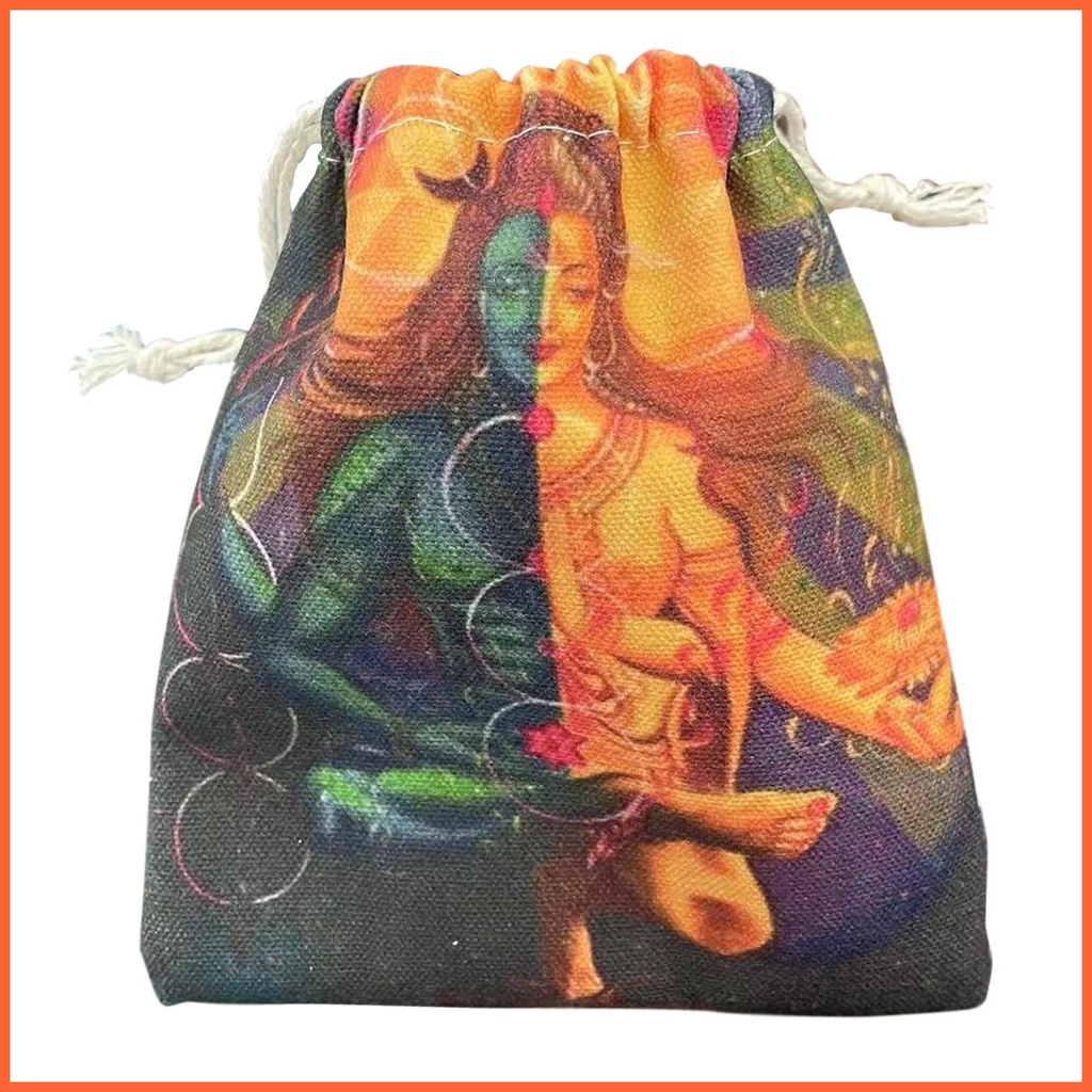 Túi Dây Rút Vải Canvas Đựng Bài Tarot Thẻ Bài Tarot Tiện Dụng