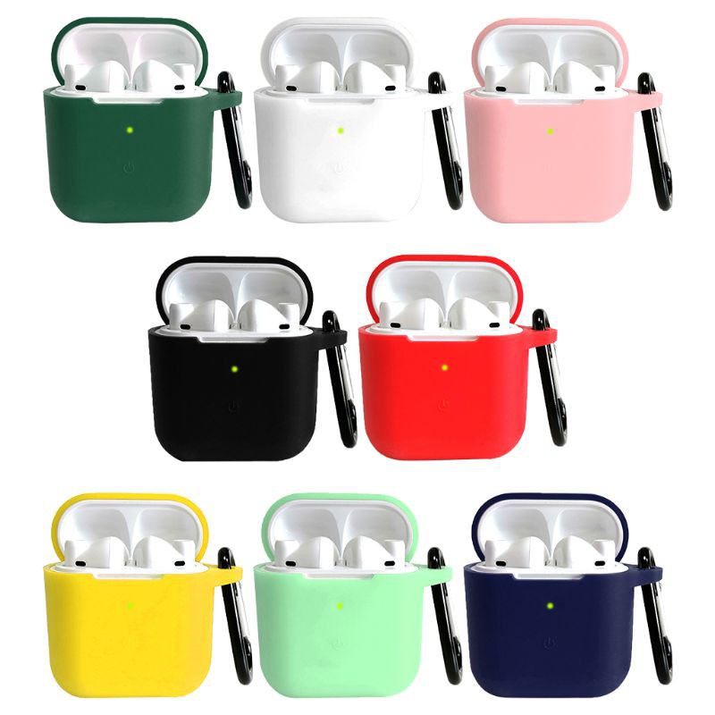 QCY Vỏ Silicone Dẻo Bảo Vệ Có Móc Khóa Cho Qcy T8