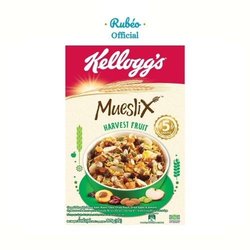 Bánh/Ngũ cốc ăn sáng Kellogg’s Mueslix harvest fruit (Trộn trái cây) - Hộp 375g