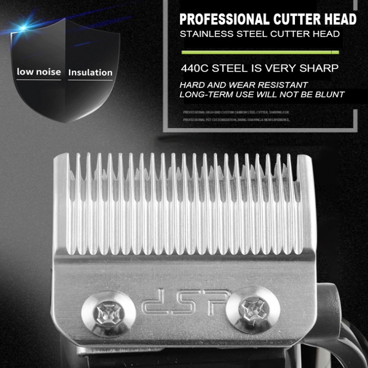 Tông đơ cắt tóc không dây chuyên nghiệp DSP - 90057 (Bảo hành: 1 Năm Chính Hãng)