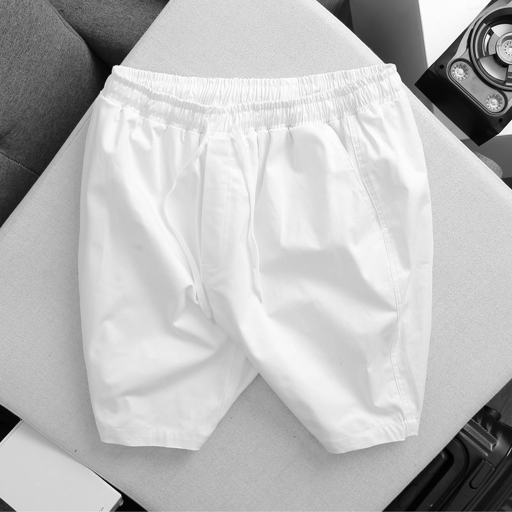 Quần short,Quần ngố nam SAT vải Kaki Trắng mềm mịn thoáng mát. SAT Store | BigBuy360 - bigbuy360.vn