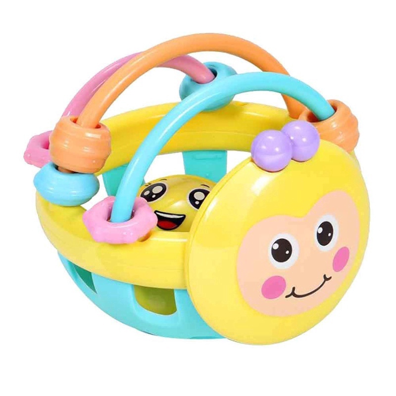 Đồ chơi chuông lắc cầm tay tạo hình chú ong dễ thương cho bé