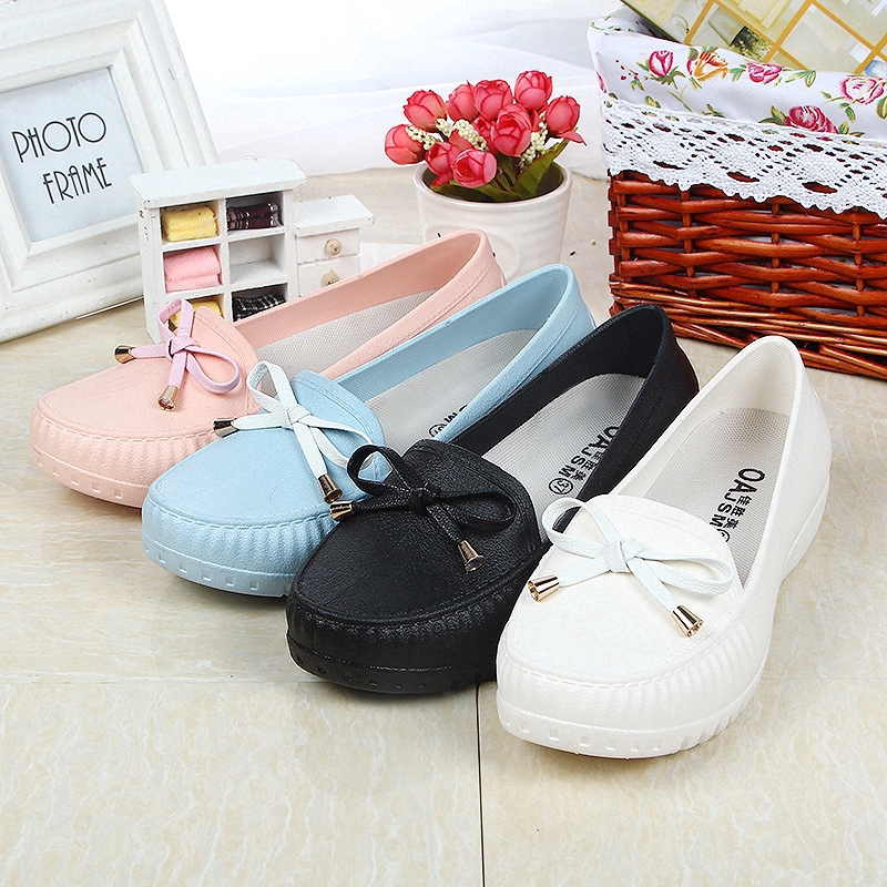 Giày lười IELGY mũi tròn đế bệt mềm mại thời trang dành cho nữ size 36-40