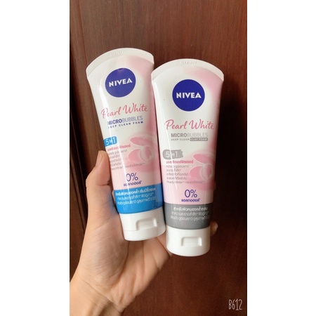 Sữa rửa mặt  Nivea Pearl Ưhite thái lan