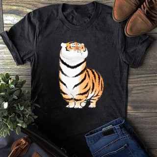 SALE- Áo Thun Unisex HỔ CHIBI Cute [ĐEN] (Cute Tiger Chibi Black T-shirt)  ^^, Nhận In Theo Yêu Cầu - mẫu siêu chất