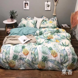 Bộ ga gối chất đũi mịn mát mùa hè