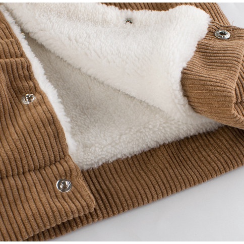 Áo gile trẻ em có lót lông