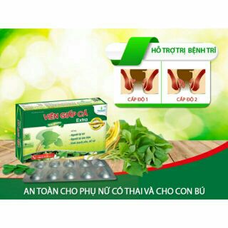 VIÊN GIẤP CÁ EXTRA - HẾT LO TRĨ, TÁO BÓN