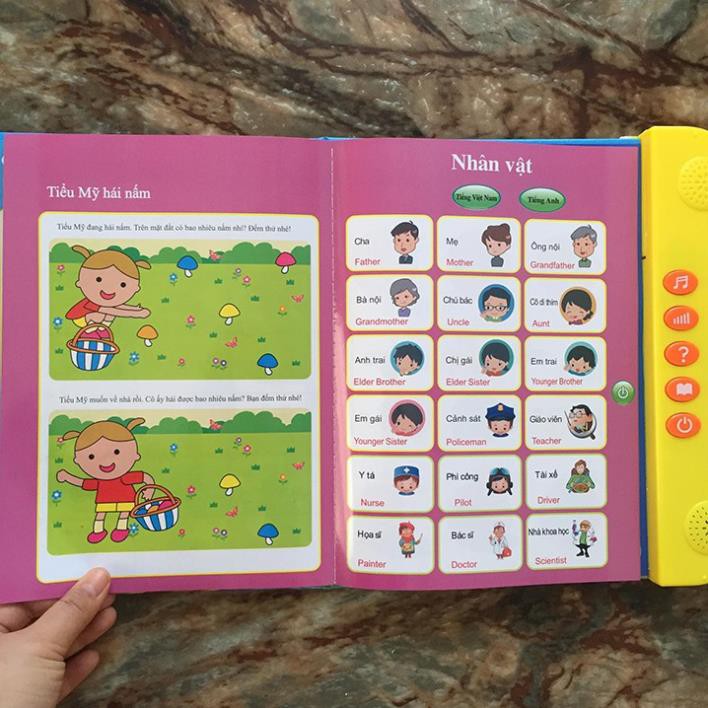 Sách Điện Tử Song Ngữ Anh Việt Cho Bé