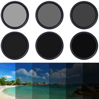 58mm fader neutral density adjustable variable nd filter nd2-nd400 + case-lf304