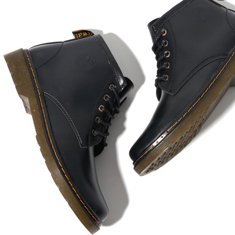 Giày derby nam, giày boots nam cổ lửng, đế khâu chắc chắn, tăng chiều cao 3cm
