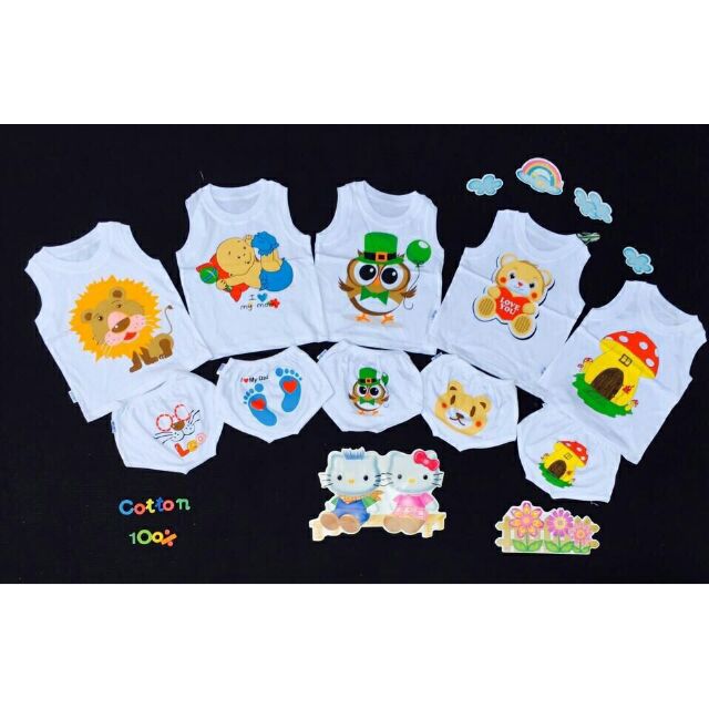 Combo 25 bộ chip đủ size cho bé