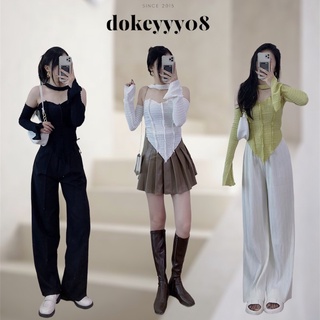 Áo trễ vai tay rời dây cổ 648