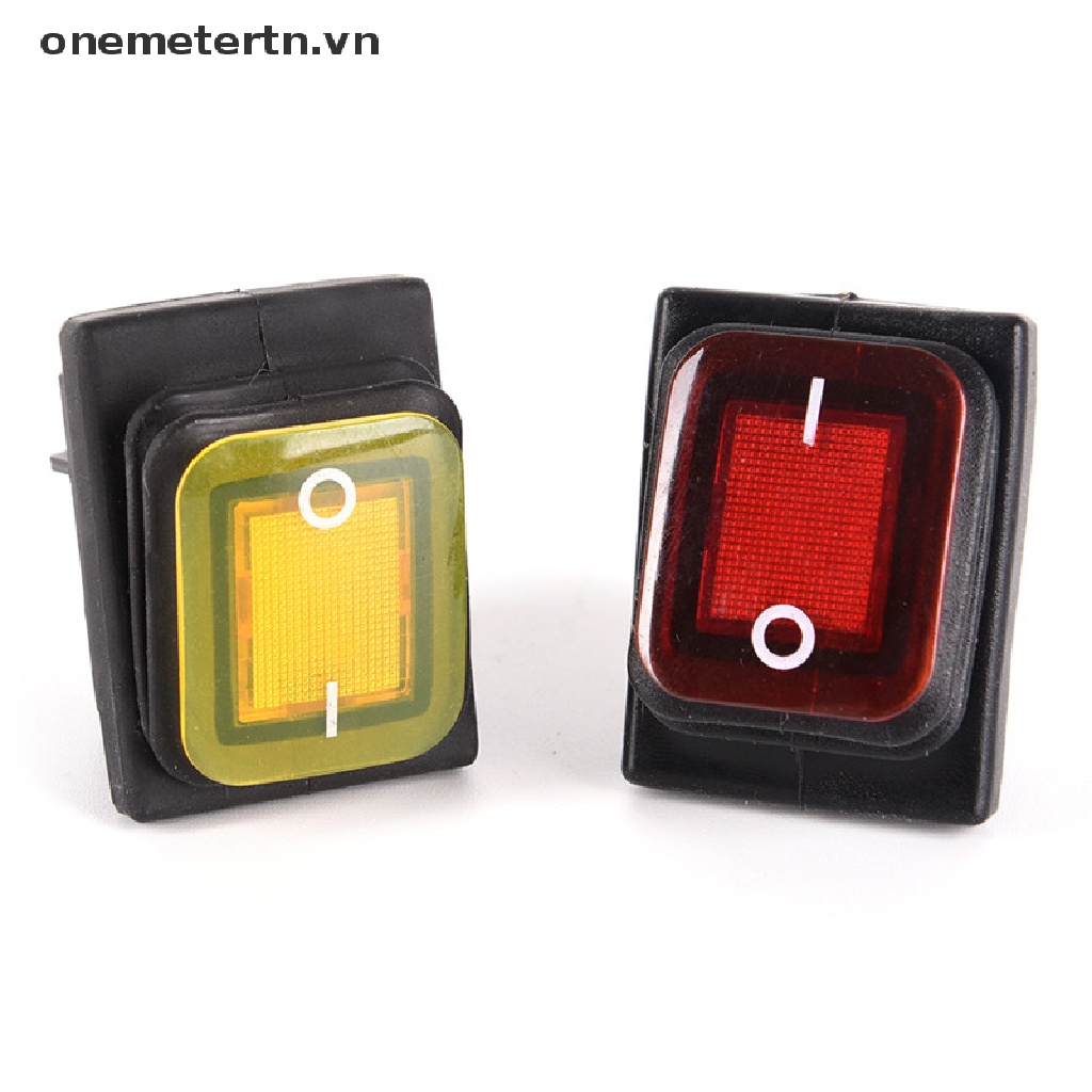 Công Tắc 4 Chấu 12V Có Đèn LED Chống Nước Cho Xe Hơi / Tàu Thuyền