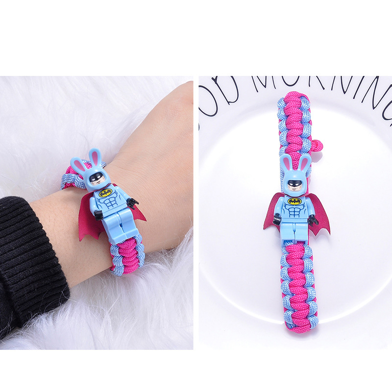 Buzz Lightyear Woven Bracelet Men's and Women's Lego Brick Bracelet Student Couple Gift Douyin Net JP6