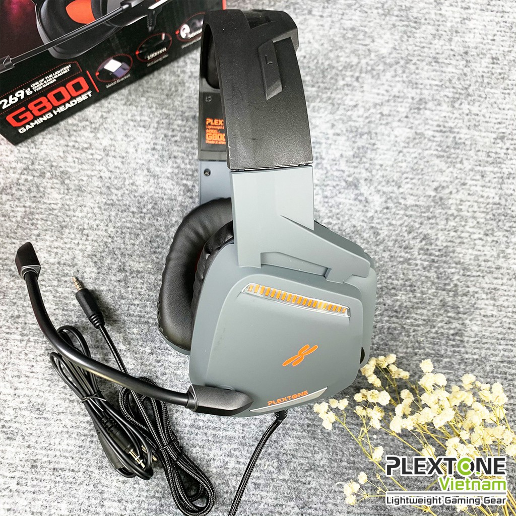 [Chính hãng] Tai nghe Gaming Chụp Tai Plextone G800 có Mic hỗ trợ chơi game PUBG COD