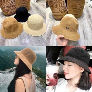 MŨ ĐI BIỂN CHỮ M HÀN QUỐC LOẠI 1