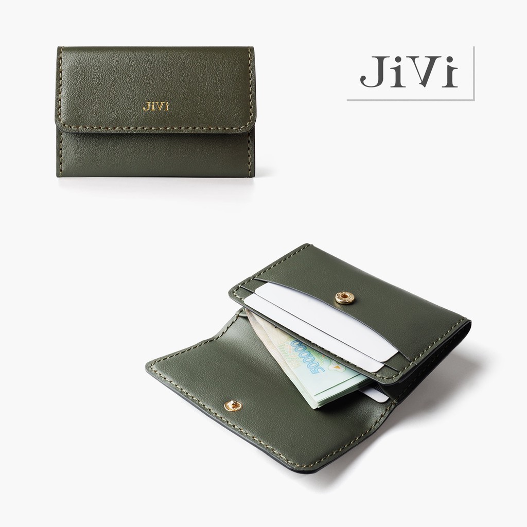 Ví Card Hộp Siêu Nhỏ Gọn - Da Bò Nappa JIVI BRAND® 22