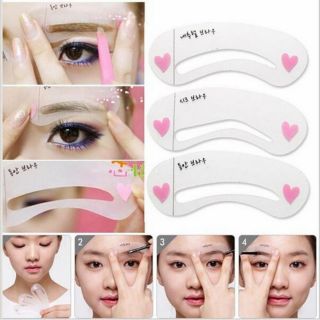 Bán sỉ_ sét 3 khuôn kẻ lông mày