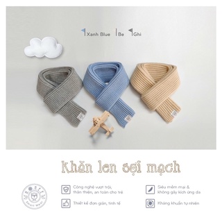 Khăn len sợi mạch Hrnee