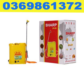 Bình phun xịt điện 12l sharp sp-12d