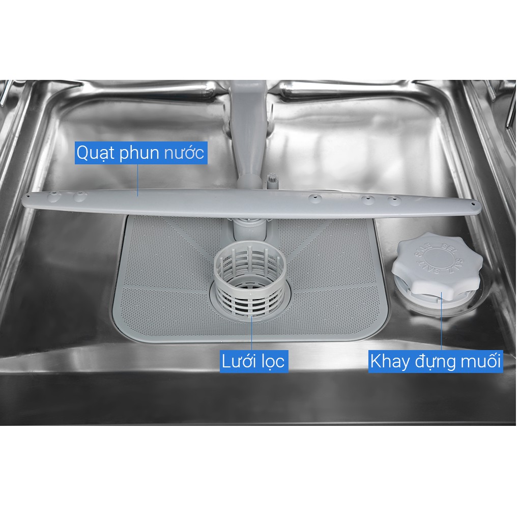 CDPN 1L390PWMáy rửa chén Candy CDPN 1L390PW 2150W