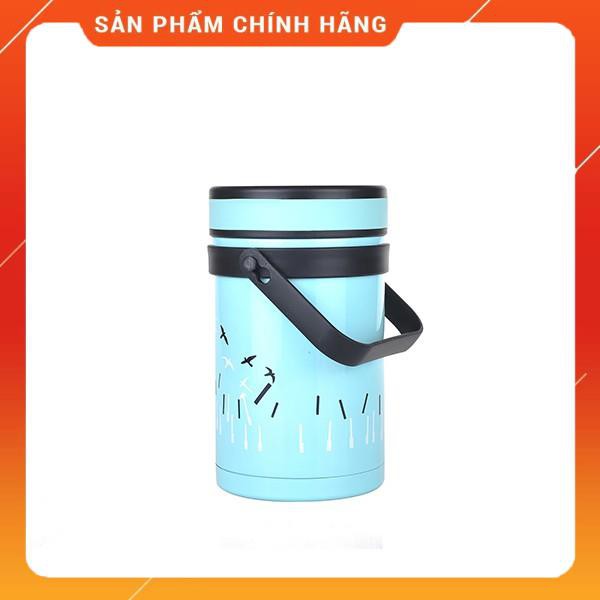 Hộp cơm đựng thức ăn Elmich 1,5L 7284 ( Thiết kế 3 ngăn) - Nhập khẩu Séc 100%