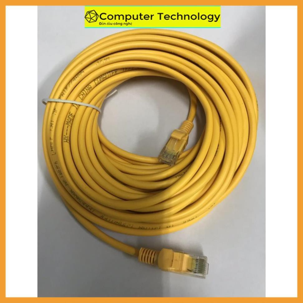 Dây cáp mạng internet bấm sẵn 2 đầu dài 10m, 15m, 20m,25m, 30m tiện dụng, truyền tín hiệu ổn định