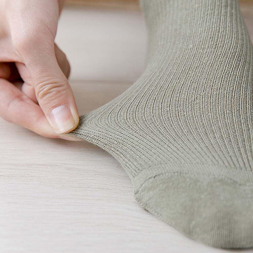 Vớ Thuyền Màu Trơn Phối Ren Thoáng Khí Dễ Thương