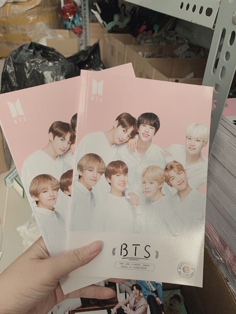 Vở Kpop Bangtan Exo Got7
