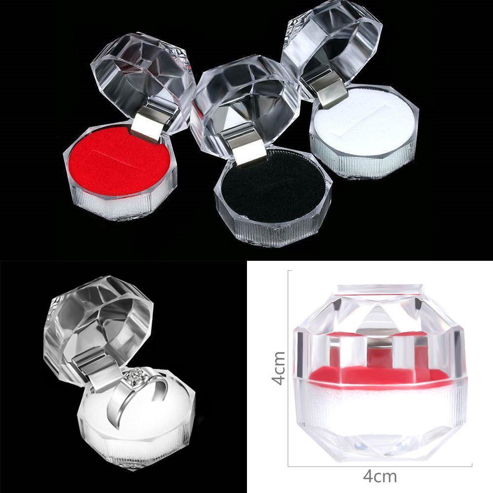 Hộp Đựng Trang Sức Trong Suốt Tiện Dụng|Dụng Cụ Sắp Xếp Nhẫn Tiện Dụng