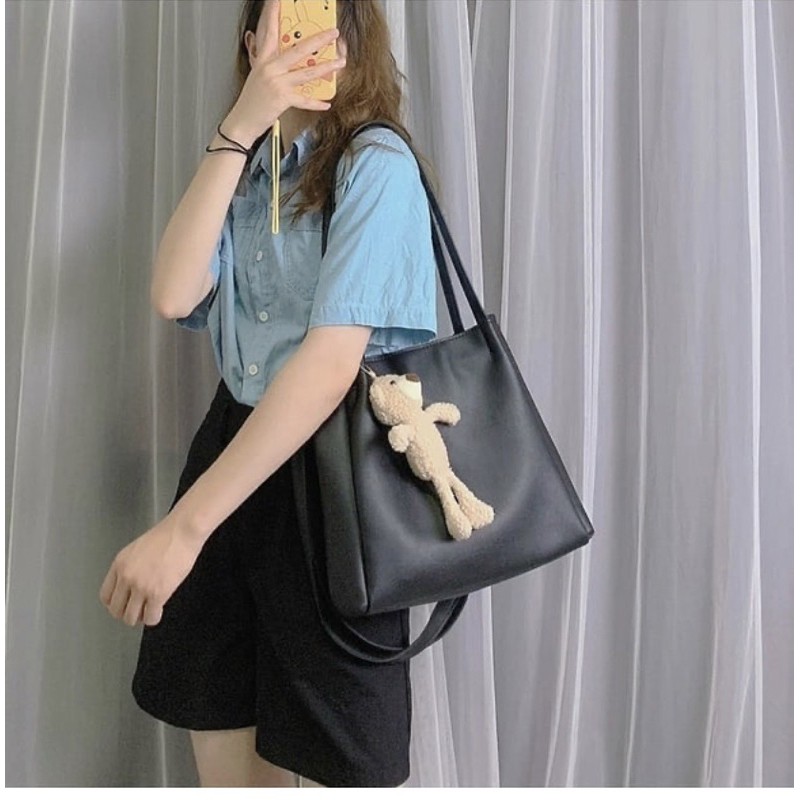 [TẶNG MÓC GẤU]-TÚI TOTE DA ĐEO CHÉO HÀN QUỐC HANNA | BigBuy360 - bigbuy360.vn