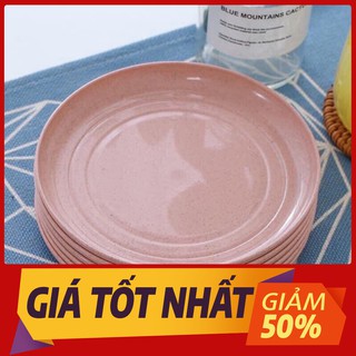  [Sale toàn shop] Set 6 đĩa tròn lúa mạch