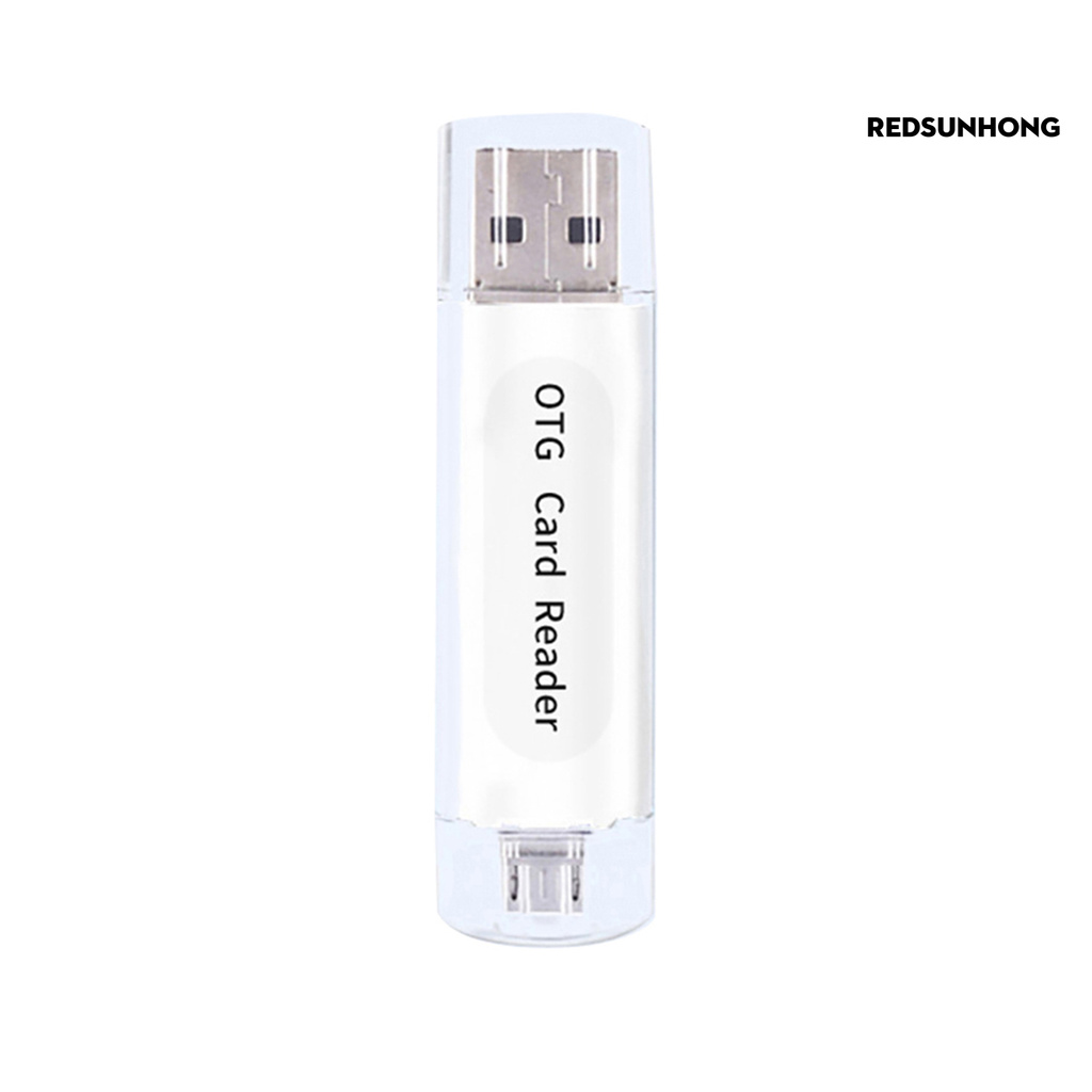 Đầu Đọc Thẻ Nhớ Usb 2.0 Otg 2 Trong 1 Cho Máy Tính / Điện Thoại Android | BigBuy360 - bigbuy360.vn