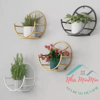 Kệ treo trang trí vầng trăng, bán nguyệt
