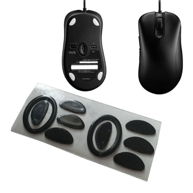 Kiki. 2Pcs 0.6mm Thickness Replace Mouse Feet Mouse Skates For ZOWIE EC1-B / EC2-B Mouse