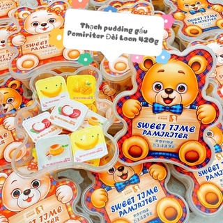 Thạch pudding con gấu Parimiter ĐÀI LOAN 420g