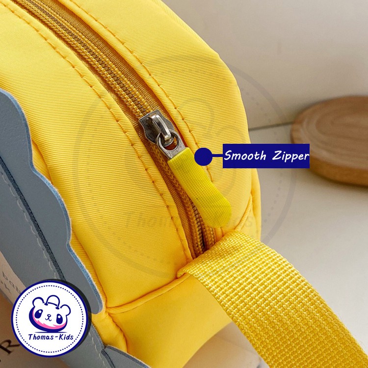 [THOMAS KIDS] Túi trẻ em Khủng long dễ thương Túi thời trang mầm non Unisex Phim hoạt hình đeo chéo Túi quà