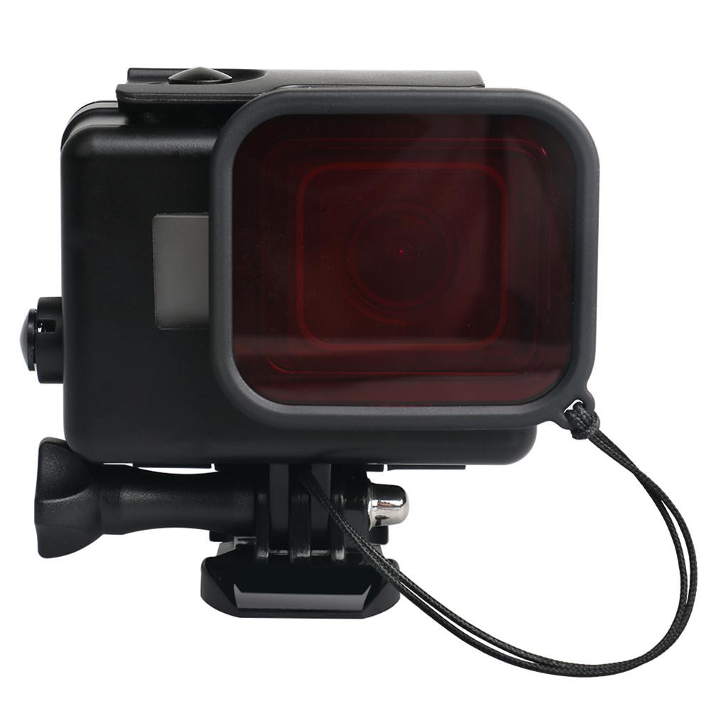 Vỏ chống nước tiện dụng cho camera hành trình Gopro Hero 5 6 7 tiện dụng khi đi lặn 45m