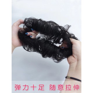 Tóc Búi Cột Xoăn chất tơ cao cấp