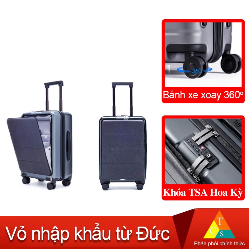 Vali Xiaomi Passport doanh nhân - Vali passport Xiaomi 90 Go fun business boarding 20inch LXX08RM