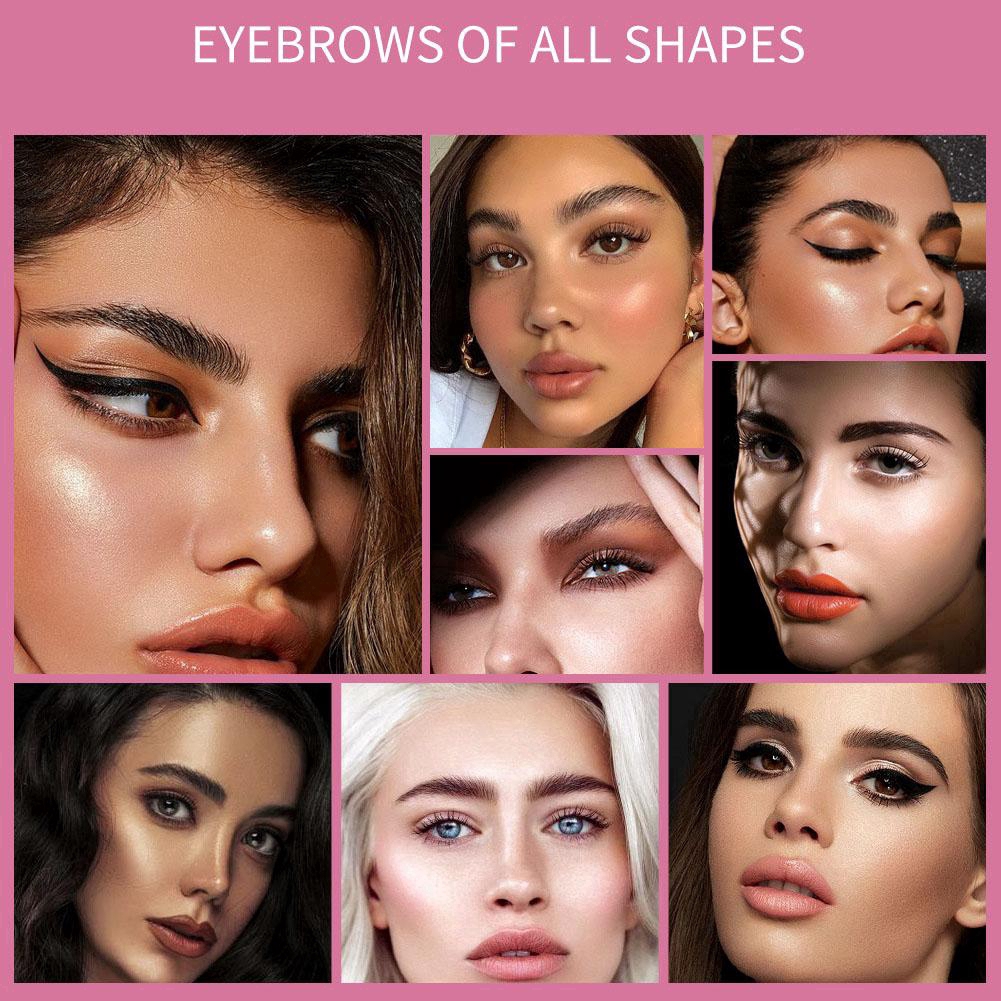 Hình xăm chân mày 4D phong cách Hàn Quốc màu nâu/đen chống nước lâu trôi