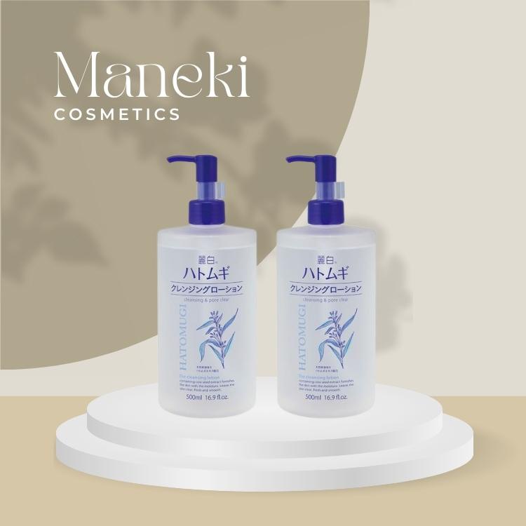 Nước tẩy trang Hatomugi 500ml chiết xuất hạt ý dĩ Nhật Bản